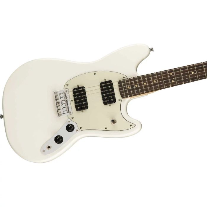 Squier Limited Edition Bullet Mustang Olympic White Body