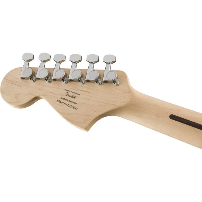 Squier Limited Edition Bullet Mustang Olympic White Tuning Machines