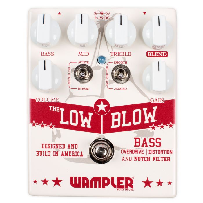 Wampler Low Blow Bass Overdrive Pedal