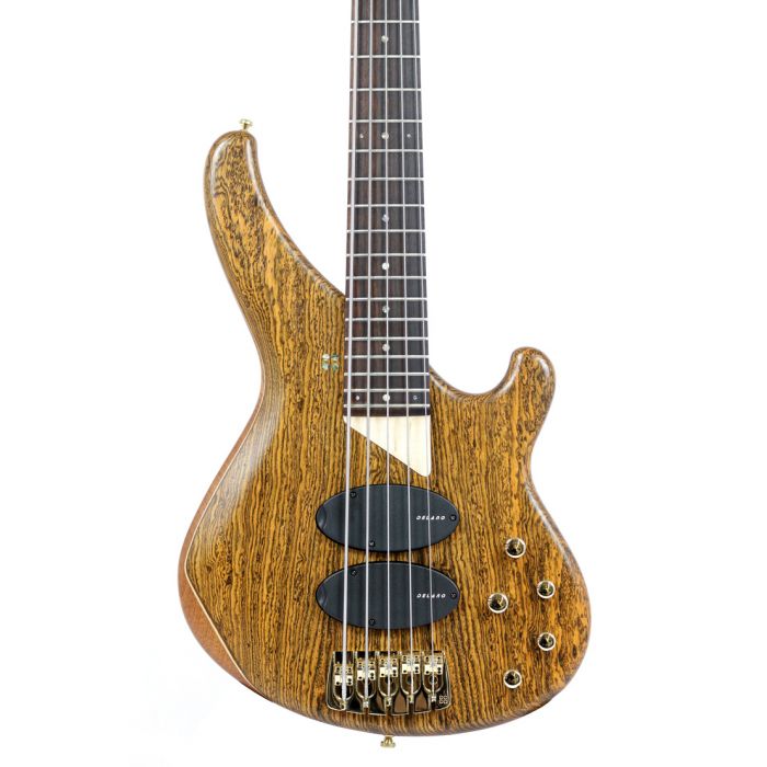 Sandberg Custom Bocote 5-String Bass with Gold Hardware