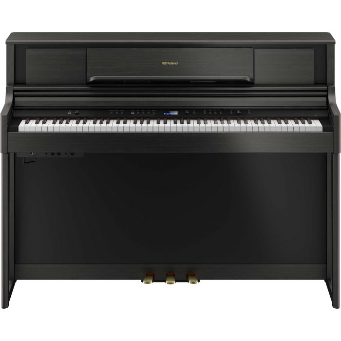 Roland LX705 Digital Home Piano Charcoal Black Front