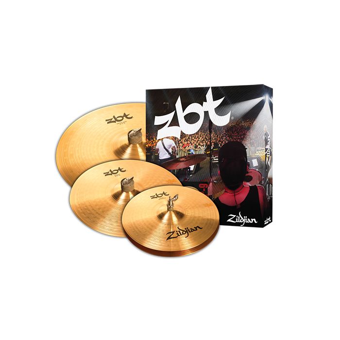 Zildjian ZBT 3 Starter Cymbal Set with FREE 14" Crash