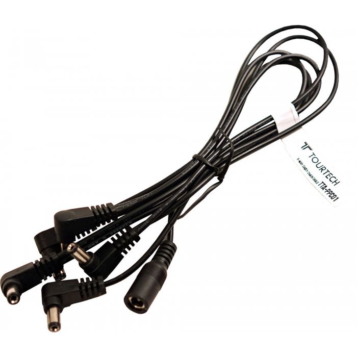 TourTech TTA-PC01 5-Way Daisy Chain Pedal Power Cable