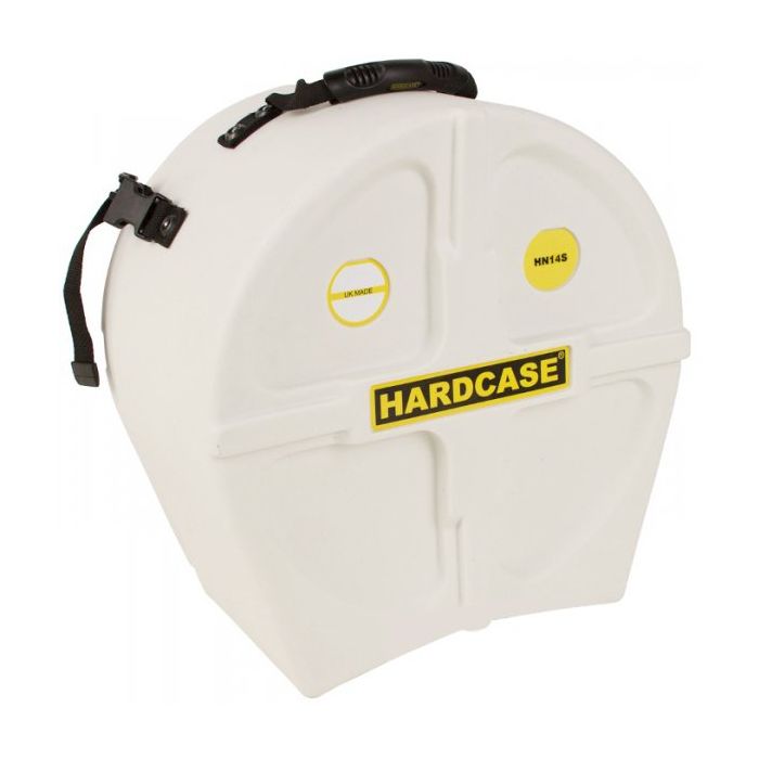 Hardcase 14" White Fully Lined Snare Case HNL14S