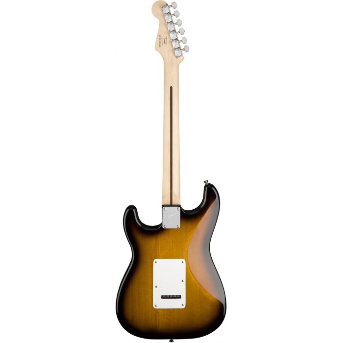 Squier Stratocaster Electric Guitar Starter Pack Brown Sunburst Back