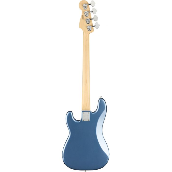 Fender American Performer Precision Bass in Satin Lake Placid Blue Rear