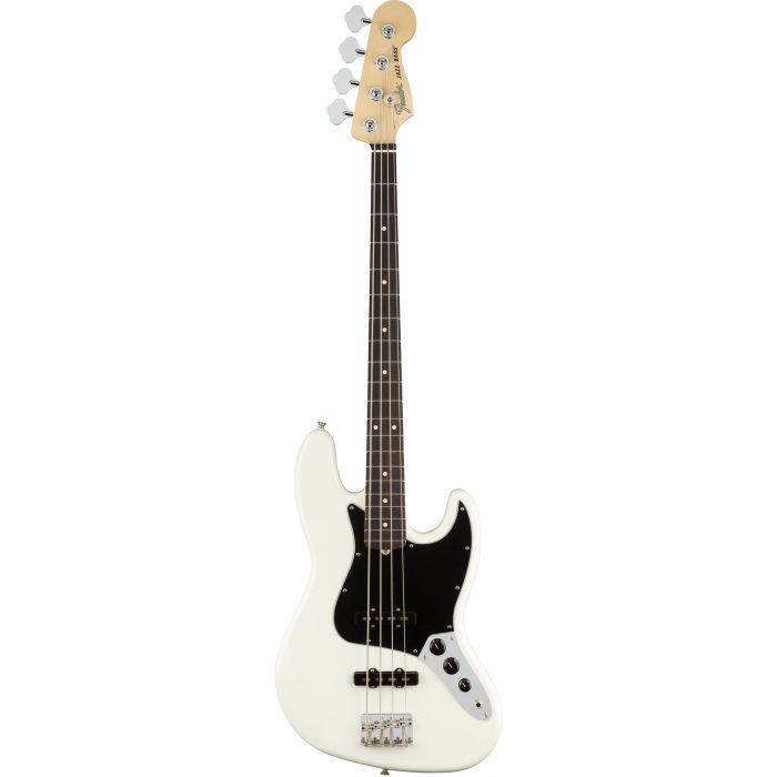 Fender American Performer Jazz Bass RW FB Arctic White Front