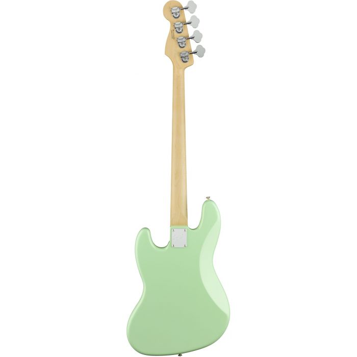 Fender American Performer Jazz Bass Maple FB Satin Surf Green Rear
