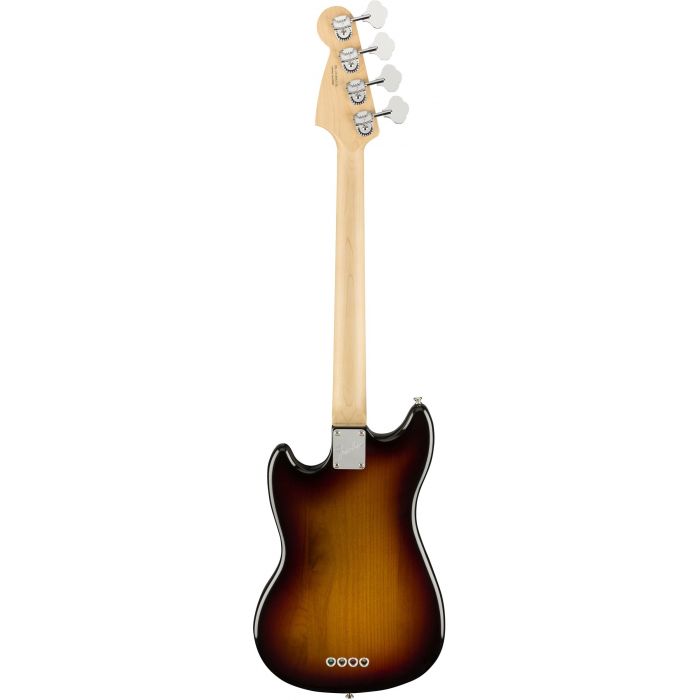 Fender American Performer Mustang Bass RW FB 3-Color Sunburst Rear