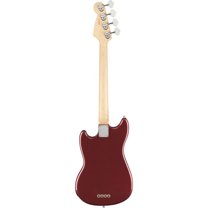 Fender American Performer Mustang Bass RW FB Aubergine rear