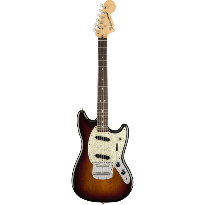Fender American Performer Mustang RW FB 3-Color Sunburst Front