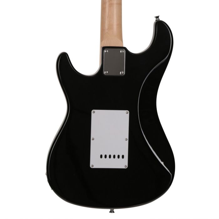 Eastcoast GS100 Electric Guitar in Black Rear
