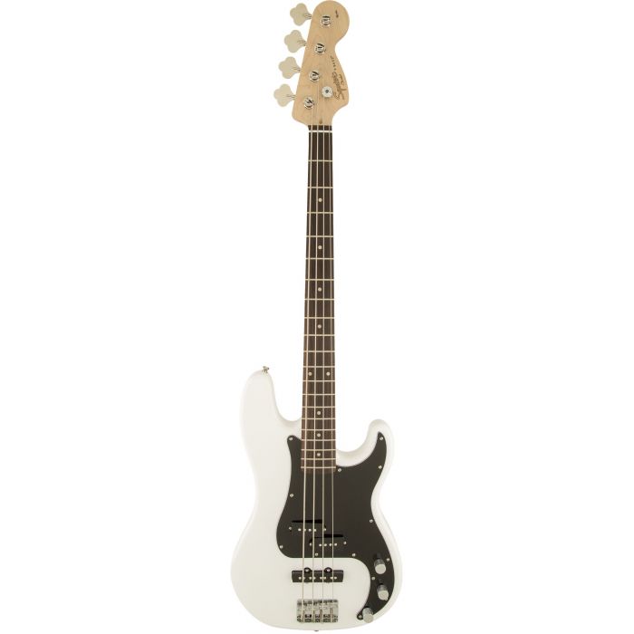 Squier Affinity PJ Bass Olympic White Laurel front
