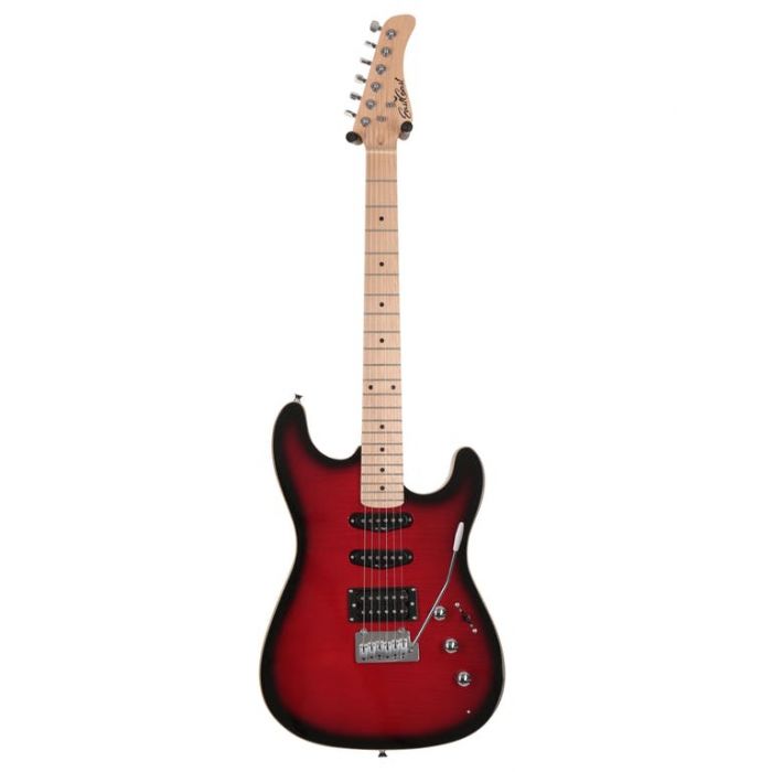 Eastcoast GS500B HSS Electric Guitar in Redburst Full