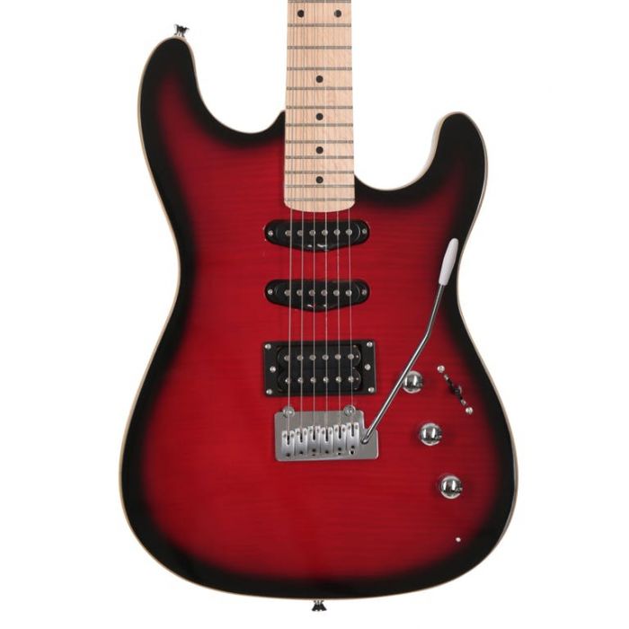 Eastcoast GS500B HSS Electric Guitar in Redburst Body
