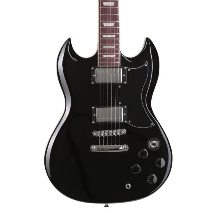 Eastcoast GS10-BLK Electric Guitar in Black Body