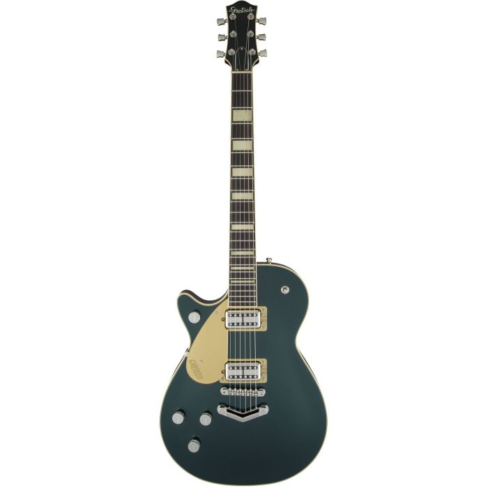 Gretsch G6228lh Players Edition Jet BT With V-stoptail LH Cadillac Green front