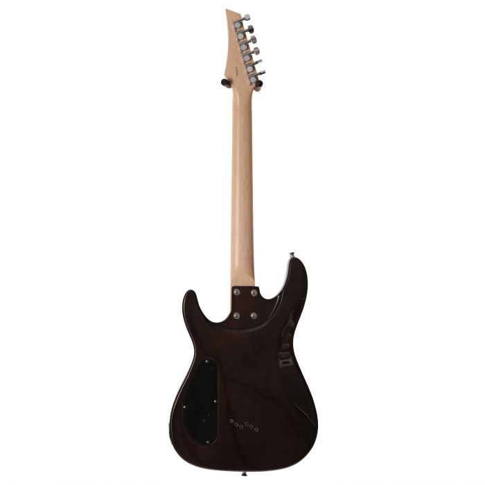 Eastcoast GV320 Electric Guitar in Black Ice Burst Rear