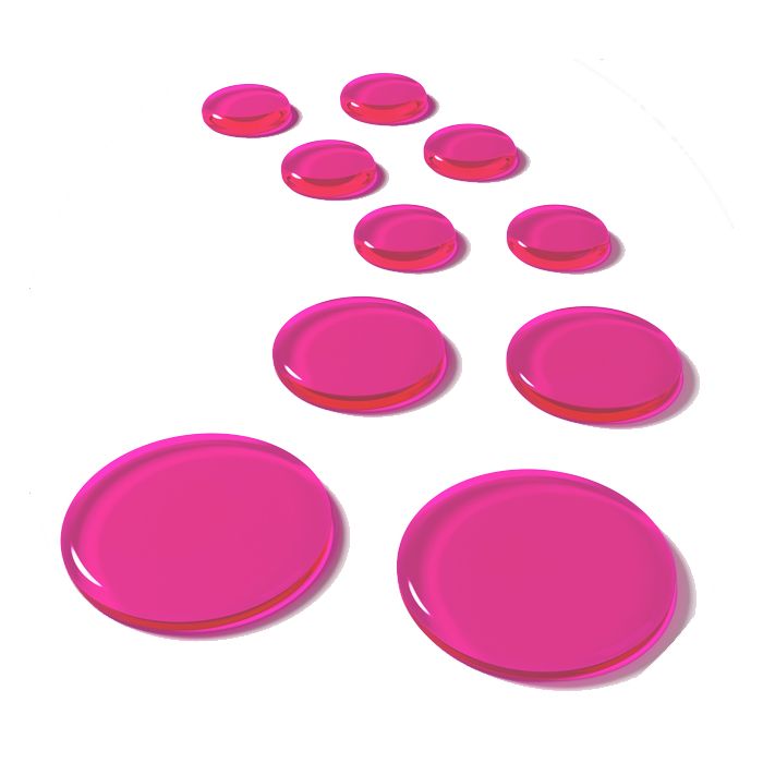 Slapklatz Pro Pink Drum Damper Gels 10 Pack