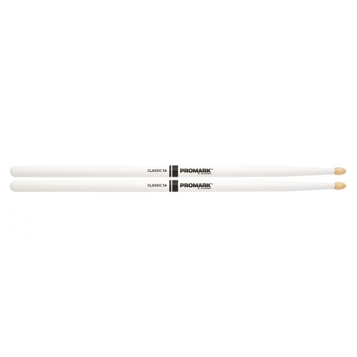 Promark Painted Classic 5a White Drumsticks