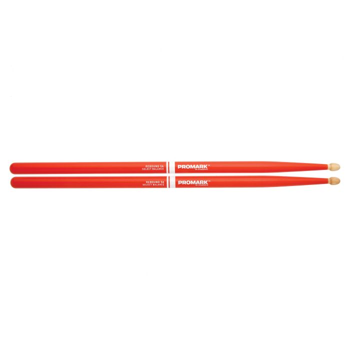 Promark Painted Rebound 5A Acorn Orange Drumsticks