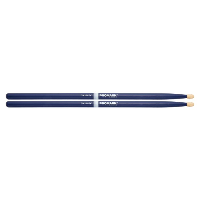 Promark Painted Classic 747 Blue Drumsticks