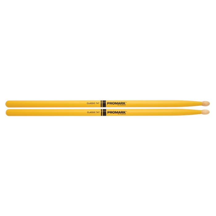 Promark Painted Classic 747 Yellow Drumsticks