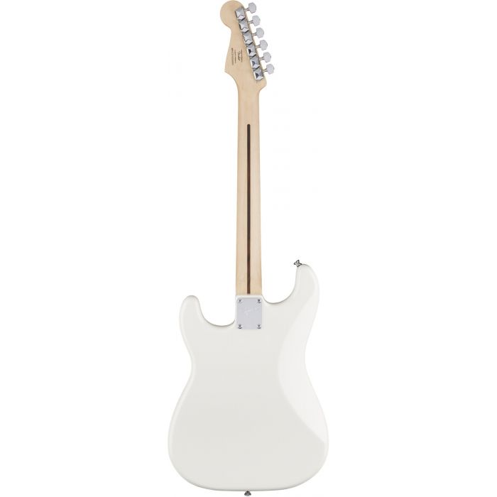 Squier Bullet Stratocoaster HT HSS Arctic White Laurel Back