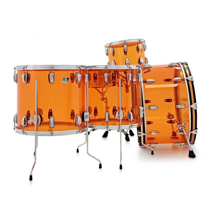 Ludwig Amber Vistalite Shell Pack
