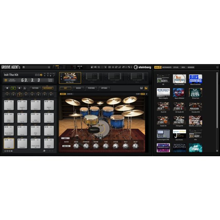 Steinberg Groove Agent 5 Beat Making Software The Kit