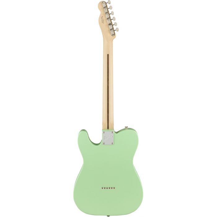 Fender American Performer Telecaster Hum RW Satin Surf Green Back
