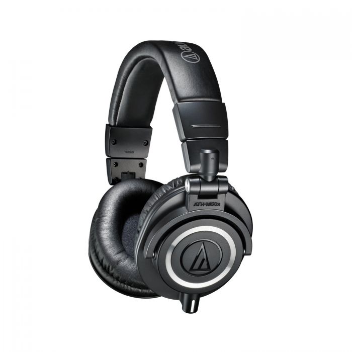Audio Technica ATH-M50X Studio Headphones Angle