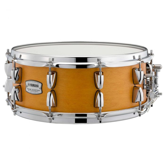 Yamaha Tour Custom 14" x 5.5" Caramel Satin Snare Drum