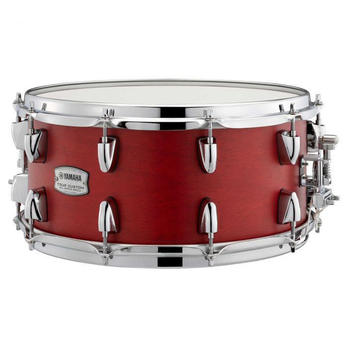 Yamaha Tour Custom 14" x 6.5" Candy Apple Satin Snare Drum