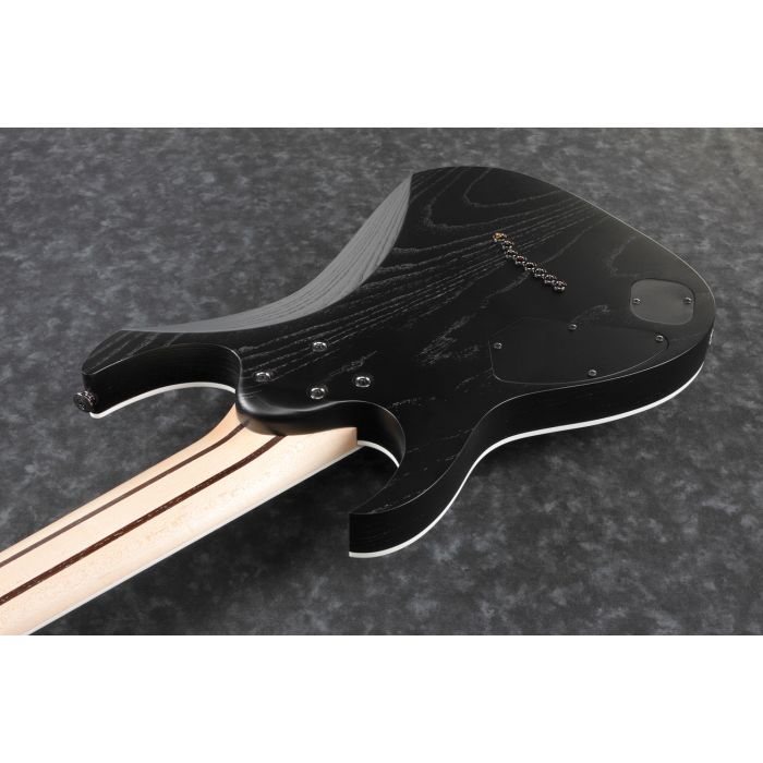 Ibanez RG5328-LDK 8 String RG Guitar Black rear angle