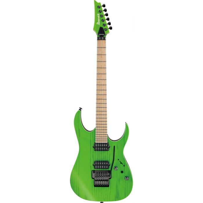 Ibanez RGR5220M Electric Guitar Transparent Fluorescent Green front
