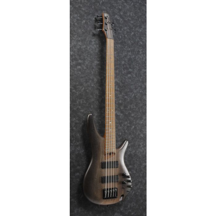Ibanez SR505E 5-String Bass Surreal Black Dual Fade front tilt