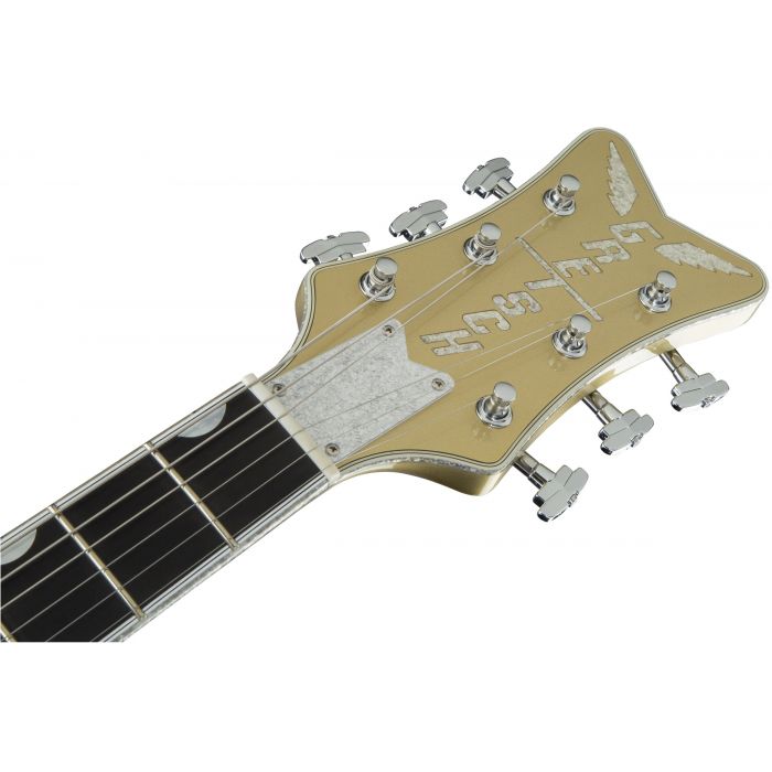 Gretsch G6134T Limited Edition Penguin with Bigsby Casino Gold Headstock with Silver Sparkle Binding on Ebony Fretboard