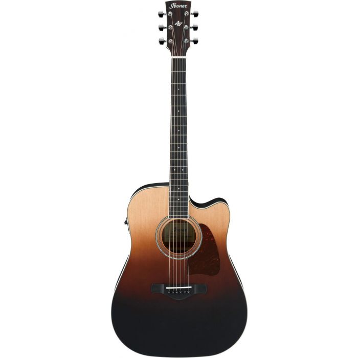 Ibanez Artwood AW80CE Electro Acoustic Brown Ale Gradation Front