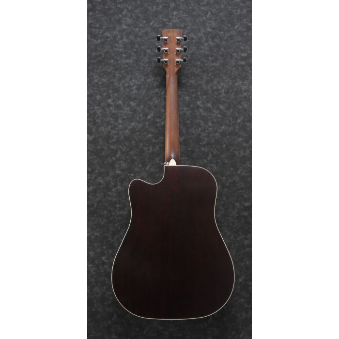 Ibanez Artwood AW80CE Electro Acoustic Brown Ale Gradation Rear
