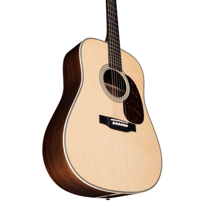 Martin D-28 Modern Deluxe VTS Top front below angle