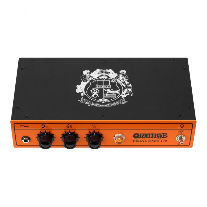 Orange Pedal Baby 100 power amp front top