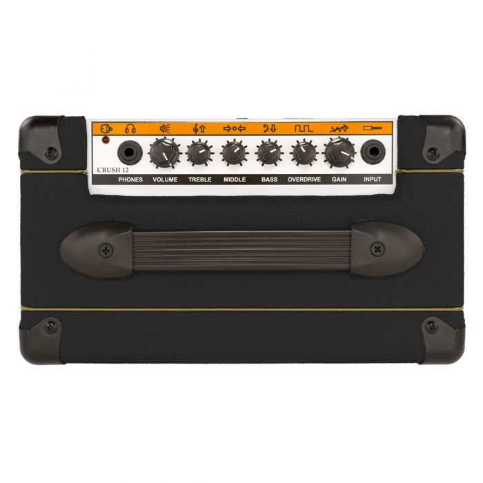 Orange Crush 12 Combo Black 12 Watt Guitar Amp control panel