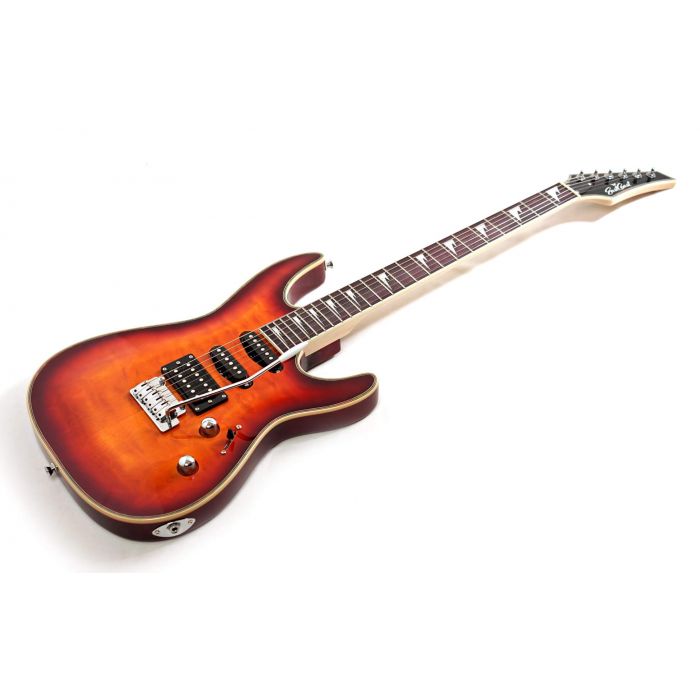 Eastcoast GVQ230-SB Electric Guitar in Sunburst Full Angle Shot