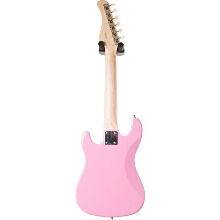 Eastcoast GK20 3/4 Electric Guitar, Pink Rear View
