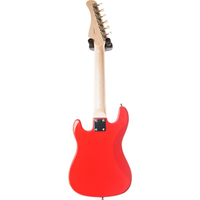 Eastcoast GK20 3/4 Electric Guitar, Red Rear Body
