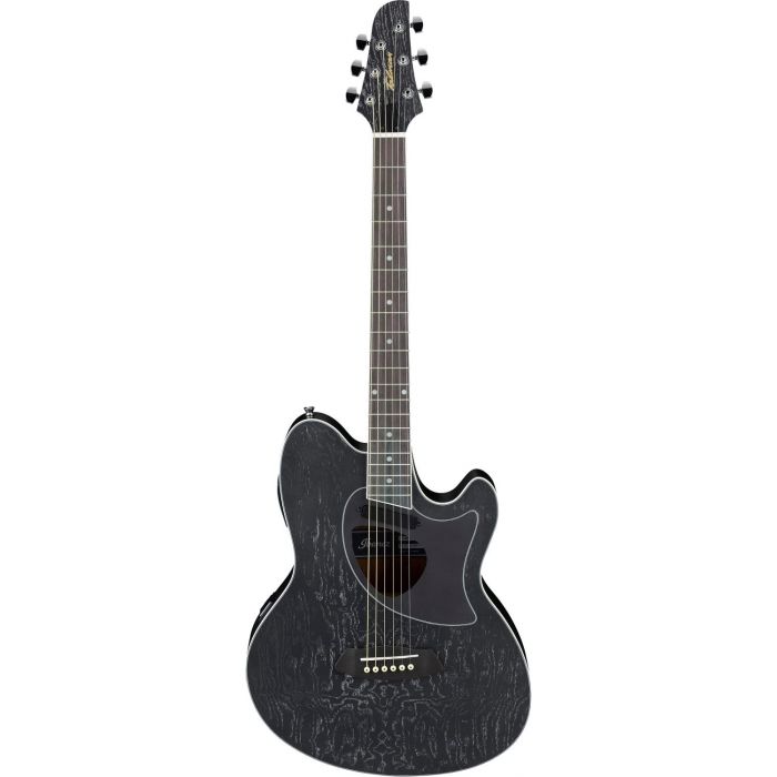 Ibanez TCM50 Galaxy Electro Acoustic Guitar, Black Open Pore