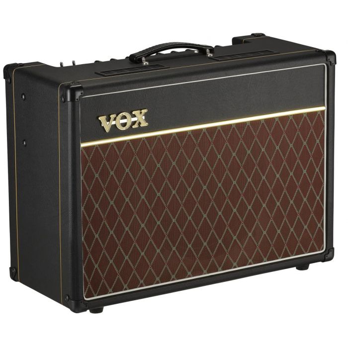 VOX AC15C1-G12C Guitar Amplifier front angle left