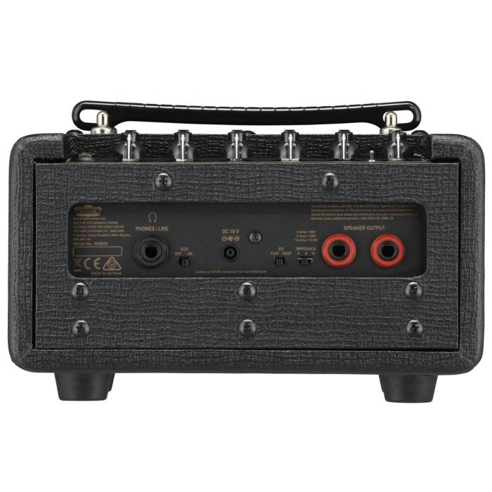 VOX VOX Mini Superbeetle Union Jack Guitar Amplifier head rear
