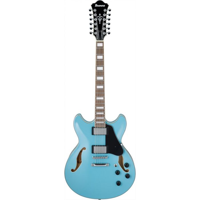 Ibanez Artcore Semi-Hollow AS73 12-String Guitar Mint Blue